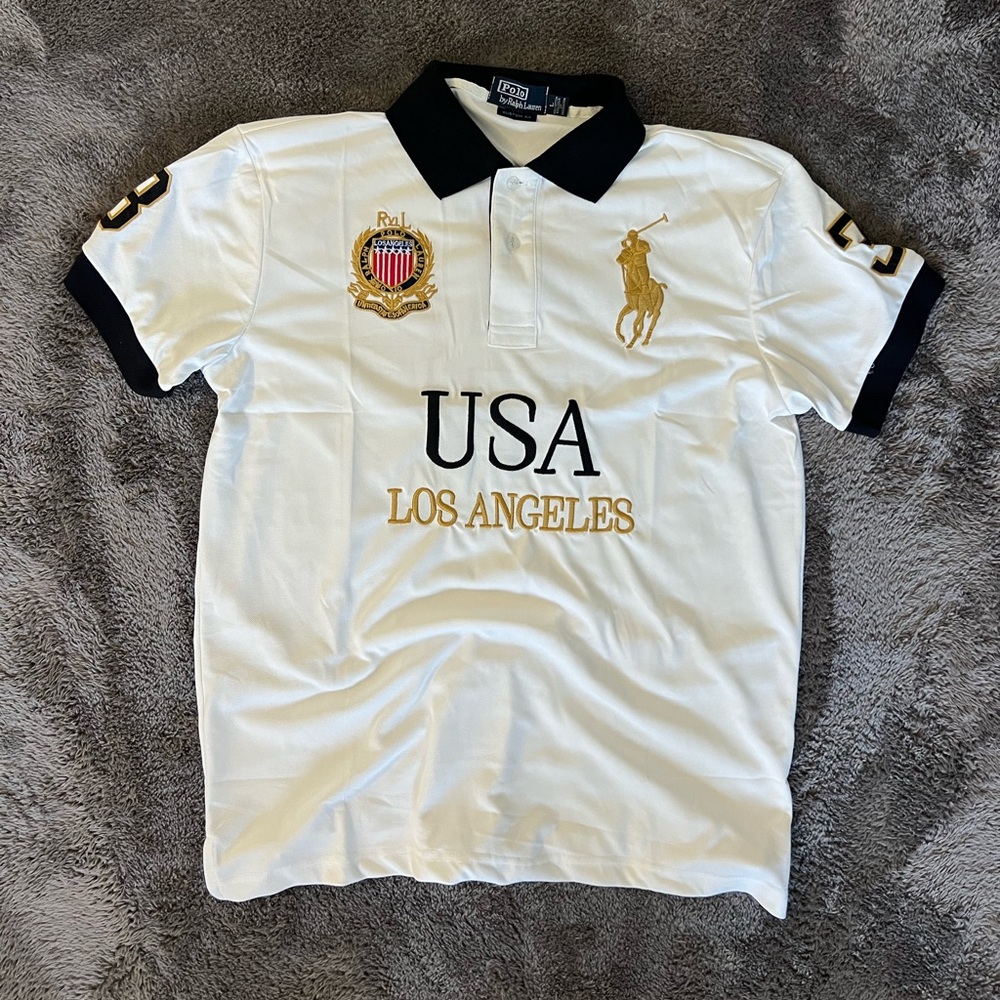 Polo by Ralph Lauren White Men's Shirt